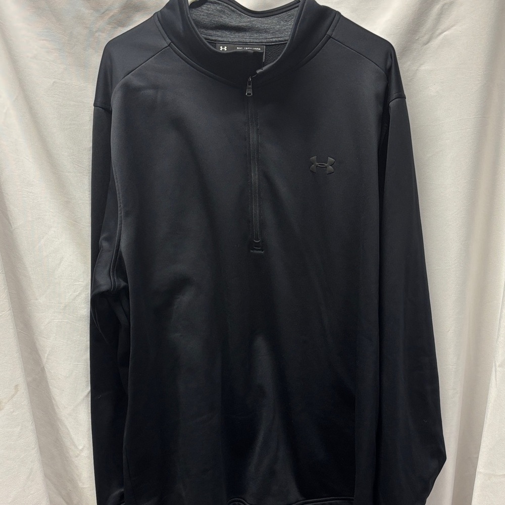 🧣 Under Armour Black Quarter-Zip Pullover